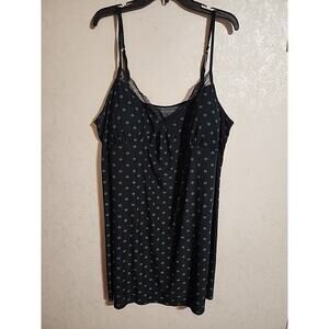 Womens Intimate's Nighty Padded NO SIZE TAGS PLEASE SEE MEASUREMENTS Navy